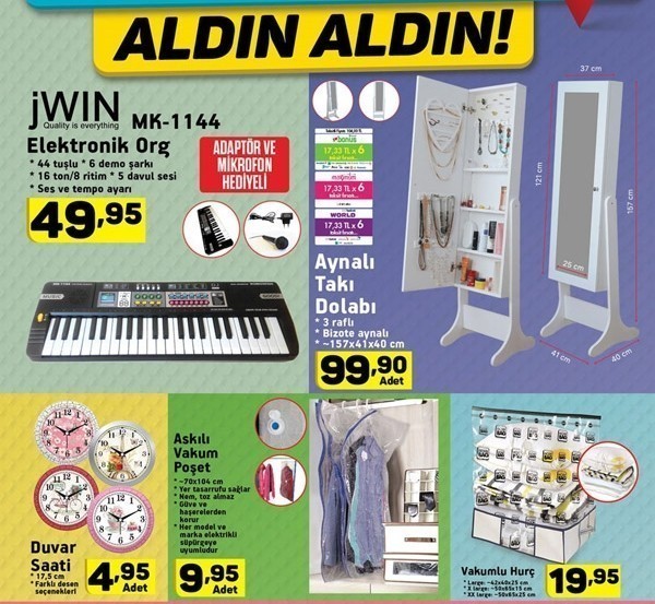 A101 2-8 Haziran 2018 Aktüel Fırsat Ürünleri 