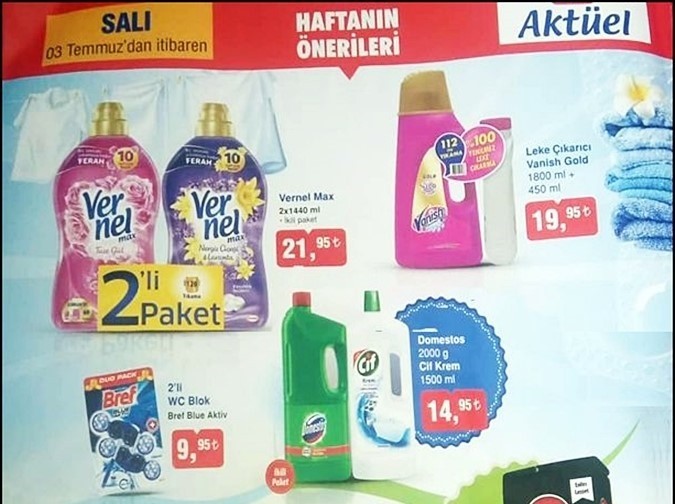 Bim 30 Haziran  -   3 Temmuz 2018 İndirimli Ürünler Kataloğu