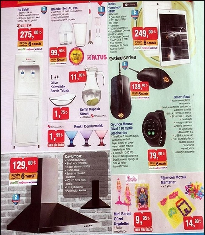 Bim 12 Temmuz Fırsat Katalogu