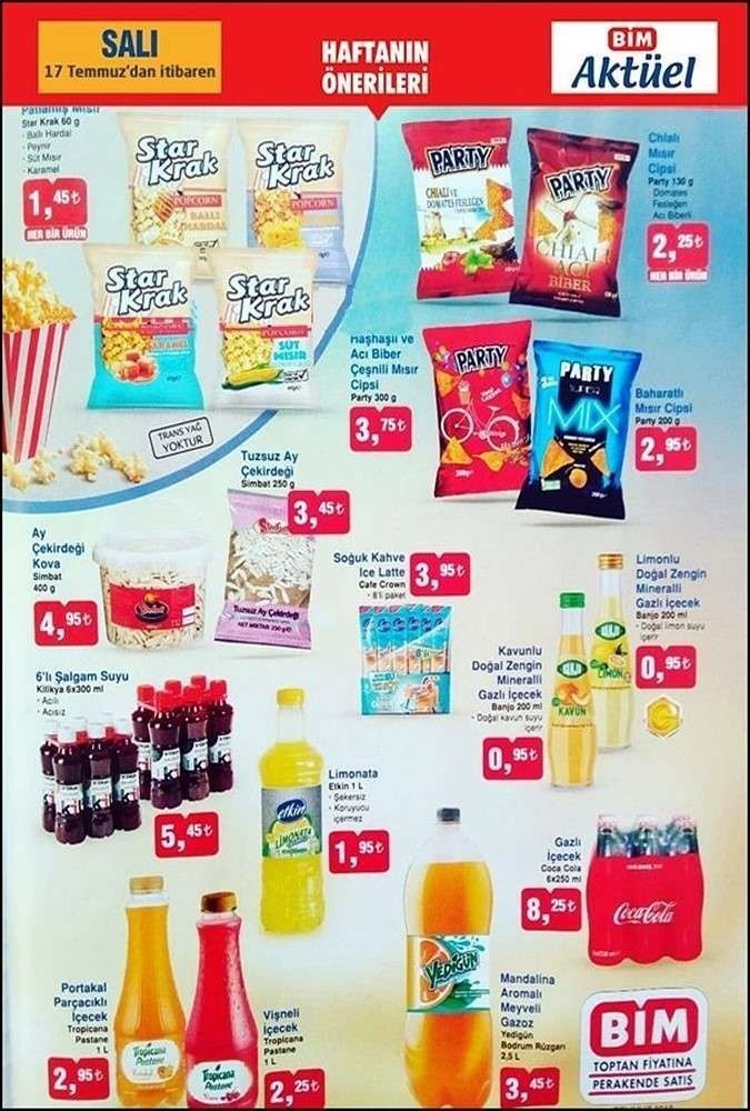 Bim Hafta Sonu Aktüel Ürünler Kataloğu