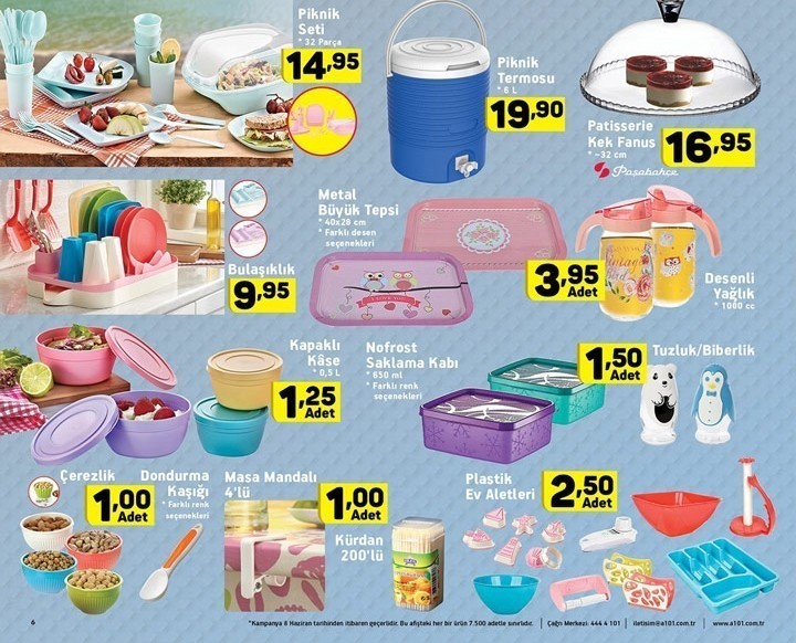A101 17 Temmuz Aktüel Ürünler Kataloğu 