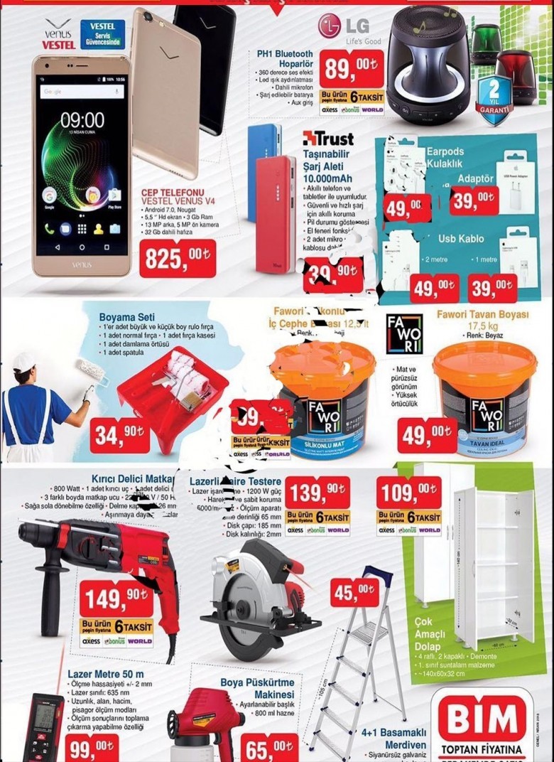 Bim   23 Temmuz 2018 İndirimli Ürünler Kataloğu