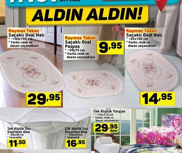 A101 Hafta Sonu İndirimleri 