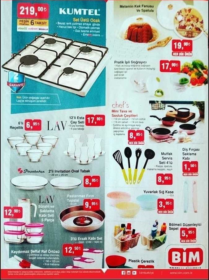Bim 6 Ağustos Aktüel İndirim Kataloğları 