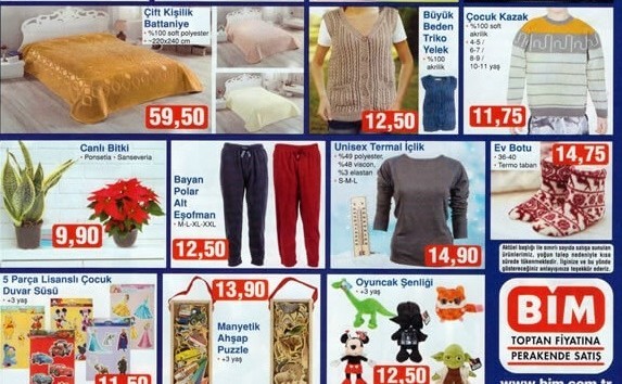 Bim Hafta Sonu İndirimleri