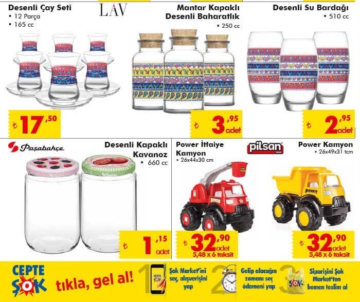 A101, Bim, Şok 3 Ağustos  Market  İndirimleri