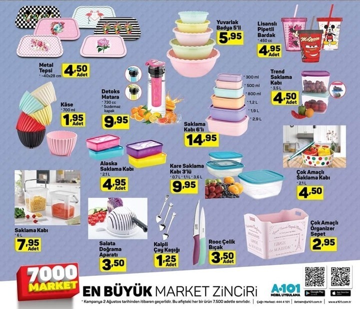 A101 4 Ağustos Aktüel İndirimleri