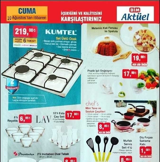 Bim Ağustos Ayı İndirimleri