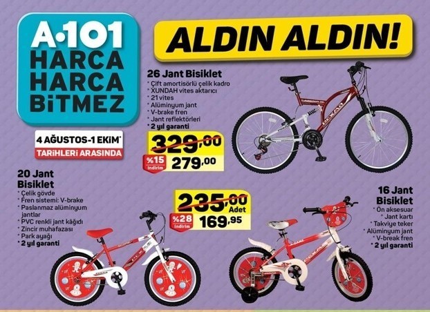 A101 16 AĞUSTOS 2018 AKTÜEL KATALOĞU