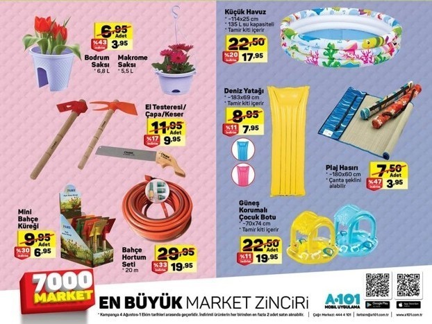 A101 16 AĞUSTOS 2018 AKTÜEL KATALOĞU