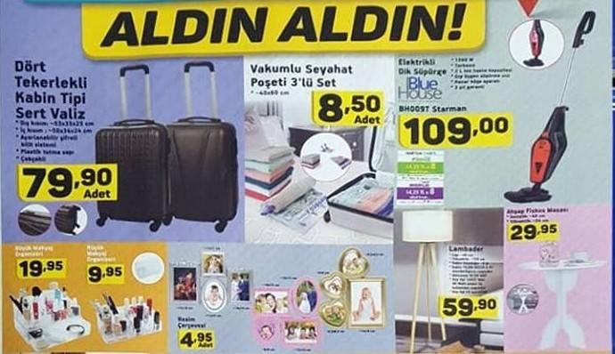 A101 Hafta Sonu İndirimleri