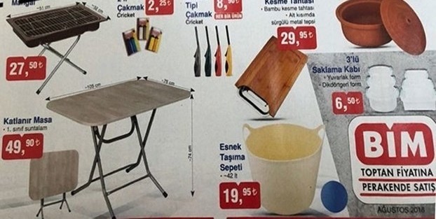 Bim 17 Ağustos 2018 Aktüel İndirimleri