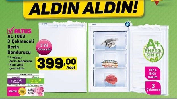 A101 Hafta Sonu İndirimleri