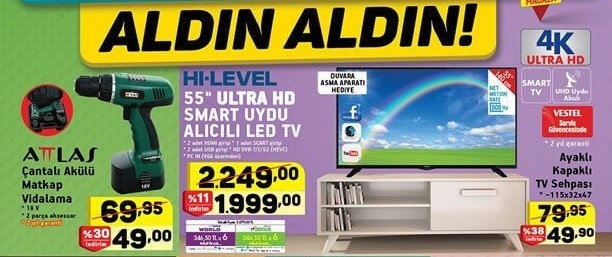 A101 Hafta Sonu İndirimleri