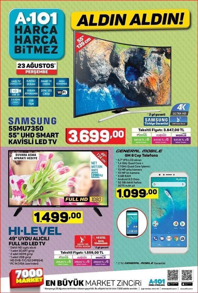 A101 Kurban Bayramı  İndirimli Ürünler Kataloğu