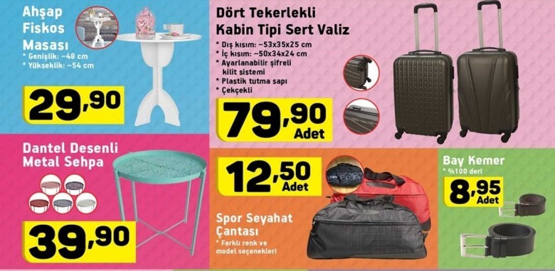 A101 Hafta Sonu İndirimleri