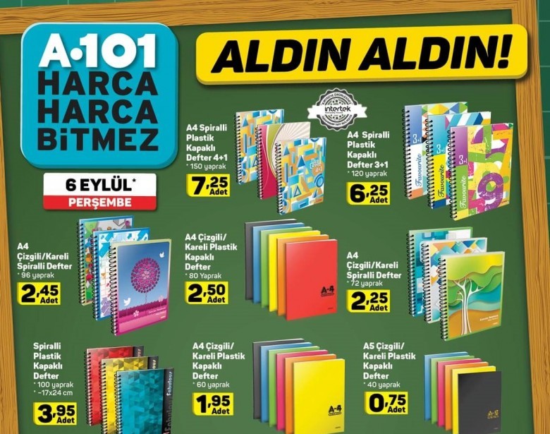 A101 6 Eylül 2018 Aktüel İndirimleri