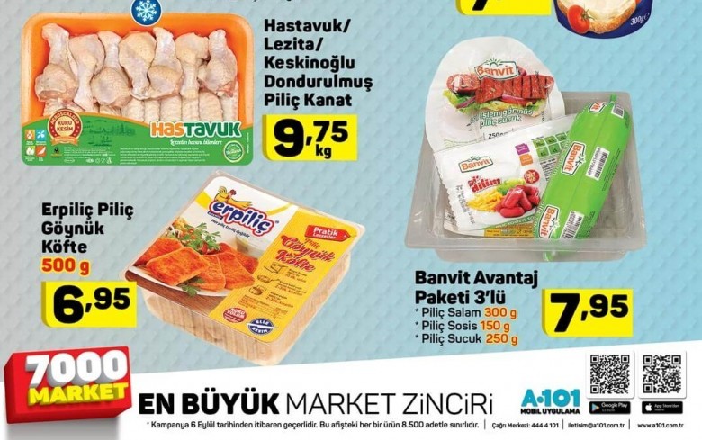 A101 6 Eylül 2018 Aktüel İndirimleri