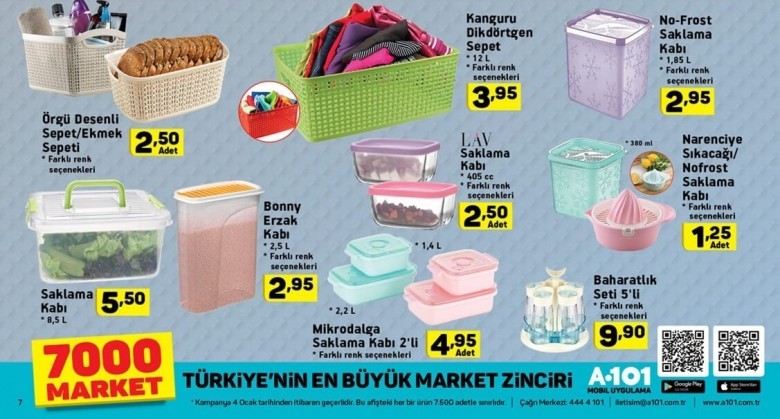 A101 10 Eylül Aktüel Fırsat Ürünleri