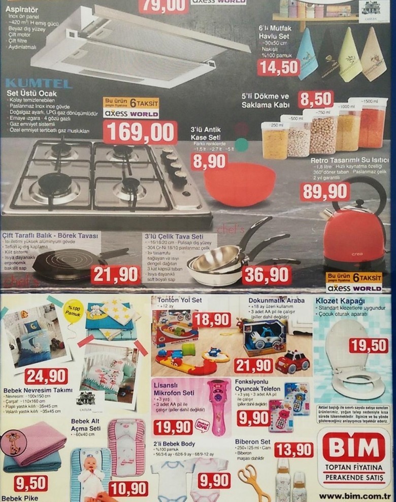 Bim Hafta Sonu Güncel İndirimleri