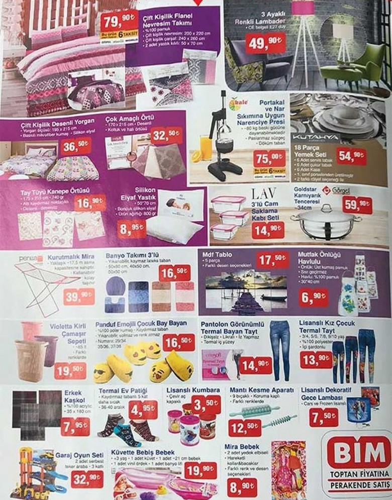 Bim 15 Eylül Aktüel İndirim Kataloğları