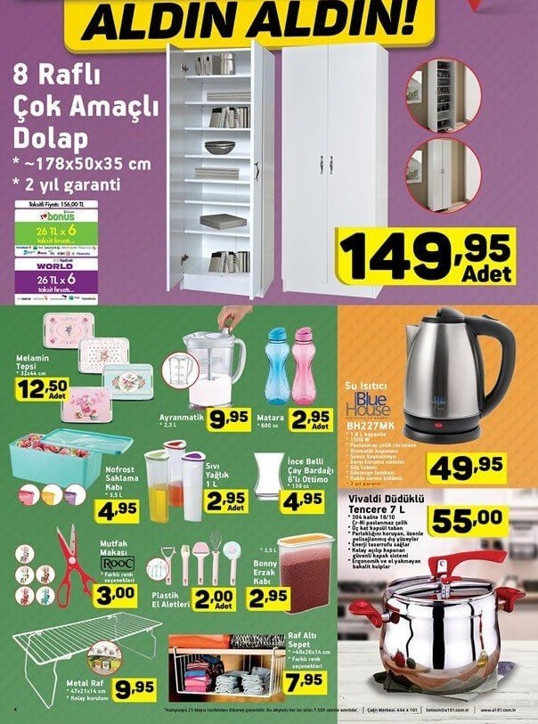 A101 Eylül Ayı İndirimleri