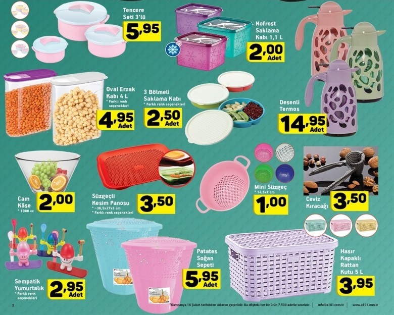 A101 Eylül Ayı İndirimleri