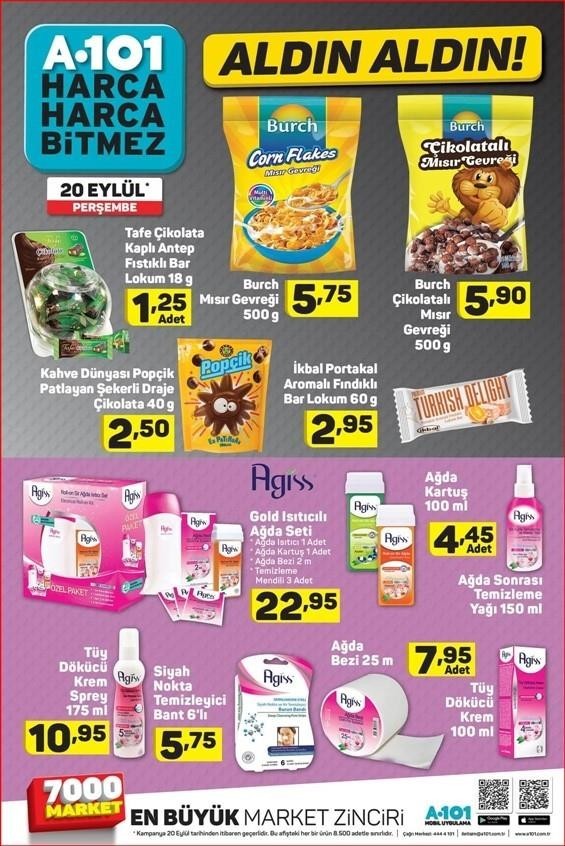 A101 21 Eylül Aktüel İndirimleri