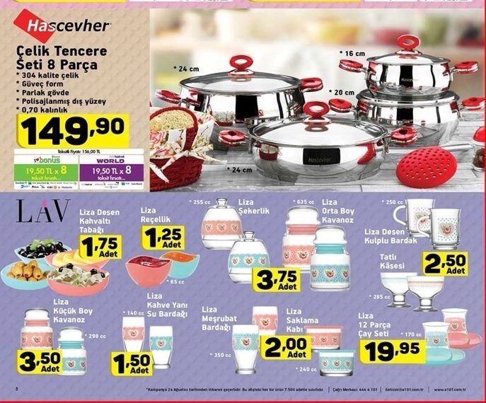 A101 28 Eylül Aktüel indirimleri