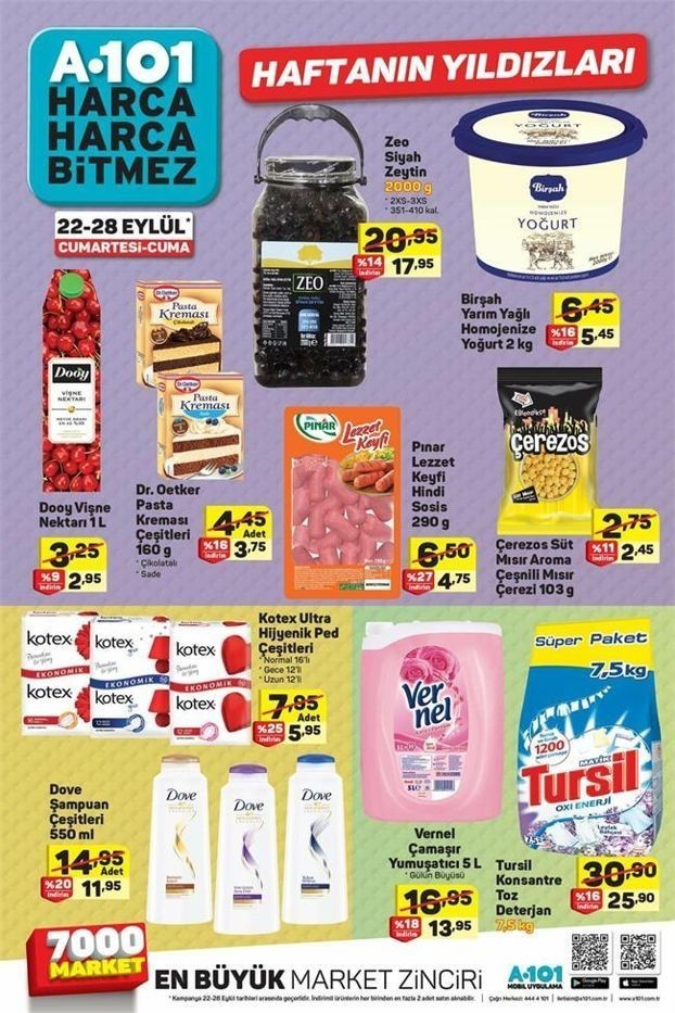 A101  27 Eylül Aktüel İndirimleri