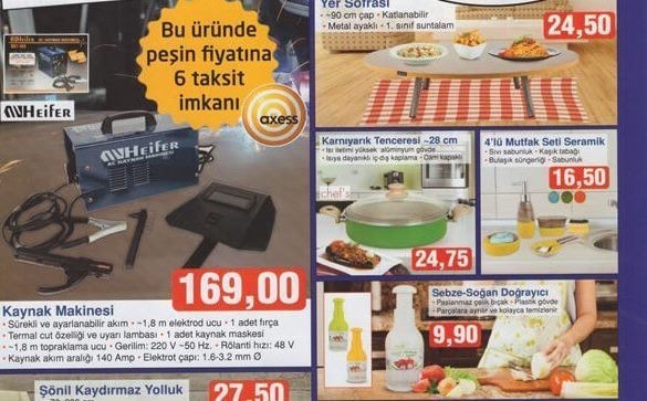 Bim 30 Eylül Aktüel İndirimleri