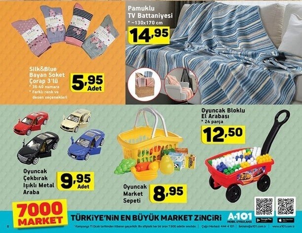 A101 20 Ekim Aktüel İndirim Kataloğları