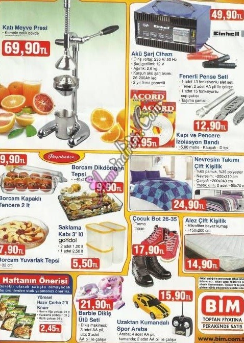Bim 22 Ekim Aktüel İndirim Kataloğları