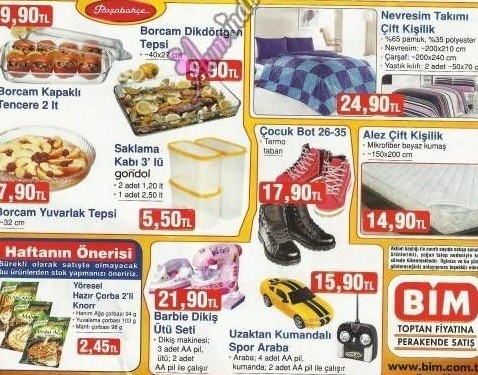 Bim 22 Ekim Aktüel İndirim Kataloğları