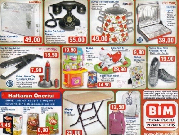 Bim 22 Ekim Aktüel İndirim Kataloğları