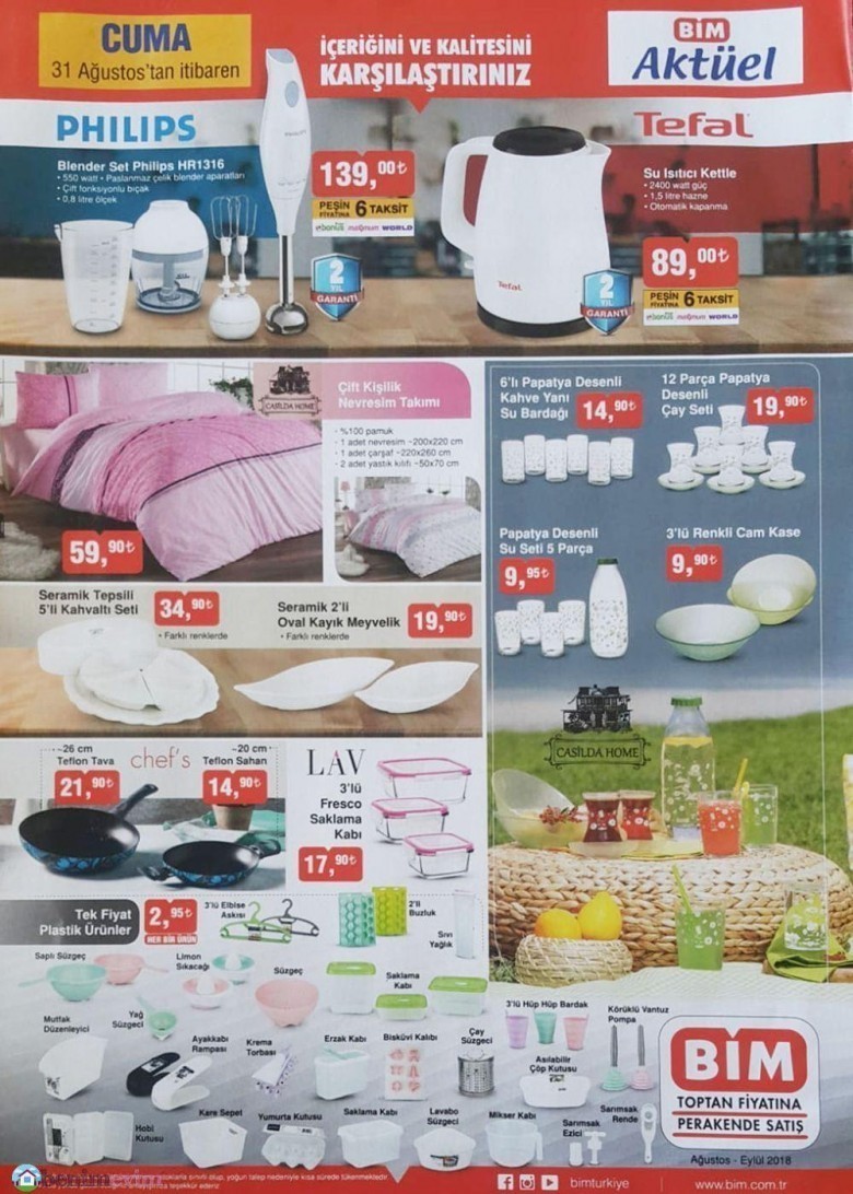 Bim Hafta Sonu İndirimli Ürünler Kataloğu1