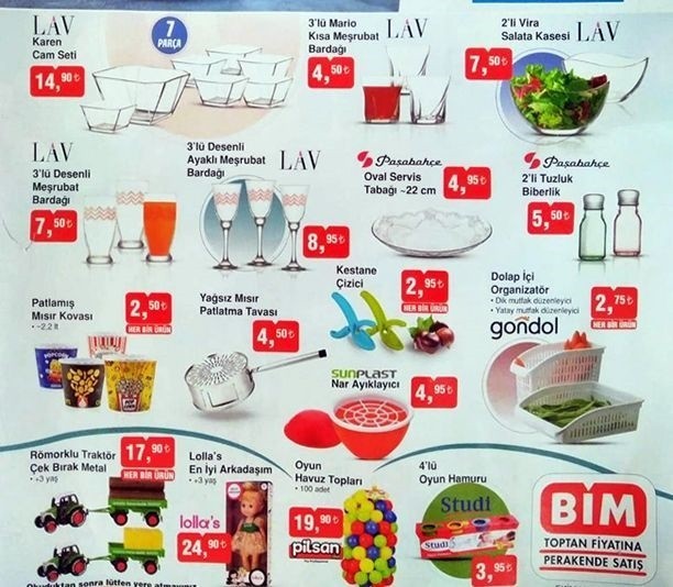 BİM 30 Ekim 2018 Aktüel Ürünler Kataloğu