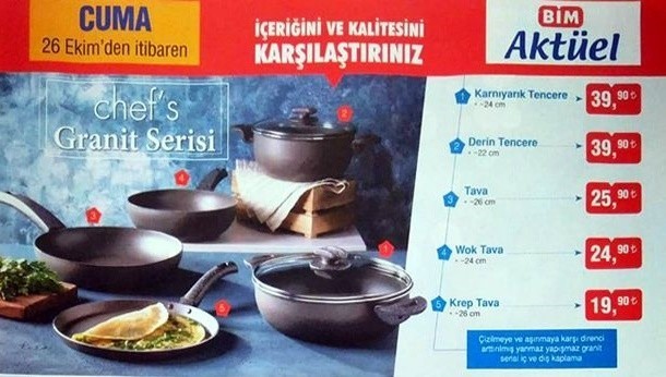 BİM 30 Ekim 2018 Aktüel Ürünler Kataloğu