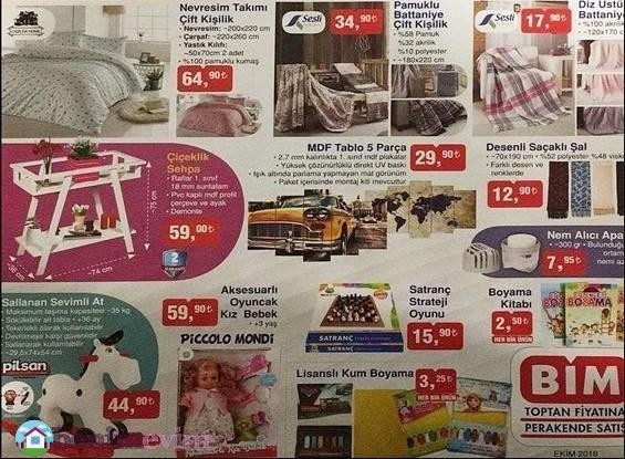 BİM 30 Ekim 2018 Aktüel Ürünler Kataloğu