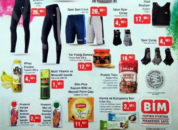 BİM 30 Ekim 2018 Aktüel Ürünler Kataloğu