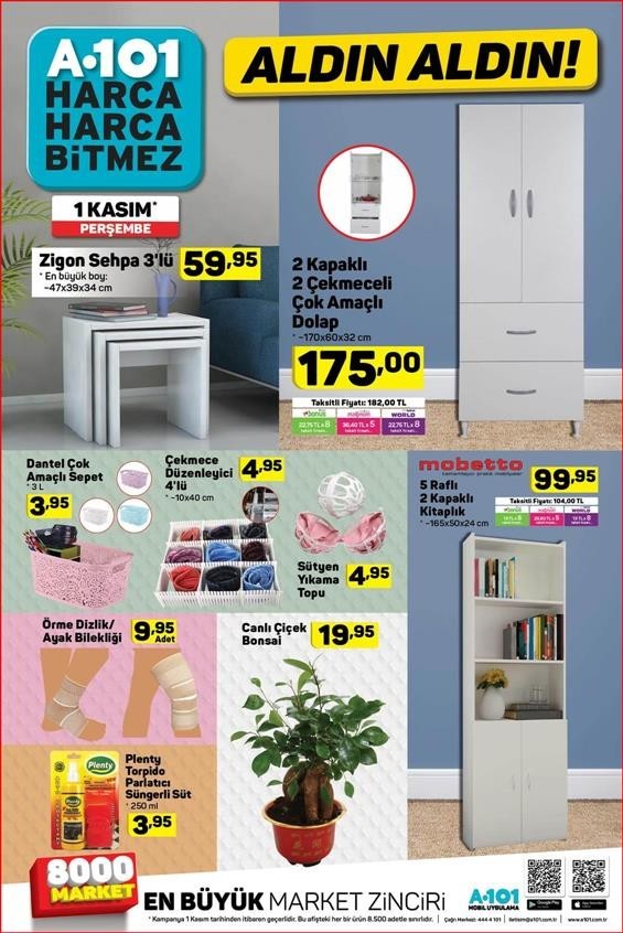 A101 8 Kasım 2018 Aktüel Ürünler Kataloğu