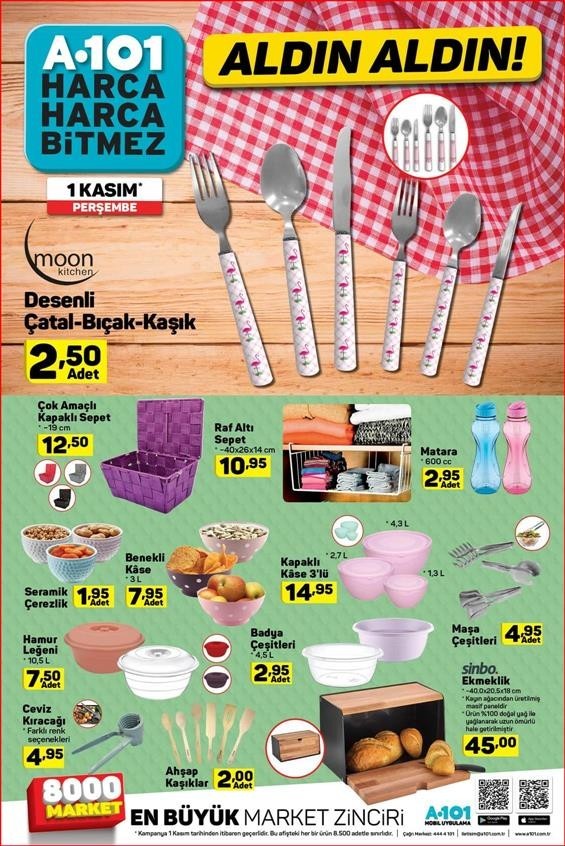 A101 8 Kasım 2018 Aktüel Ürünler Kataloğu