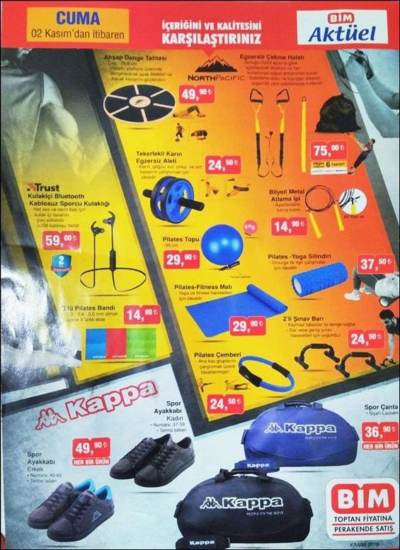 Bim 6 Kasım 2018 Aktüel Ürünler Kataloğu