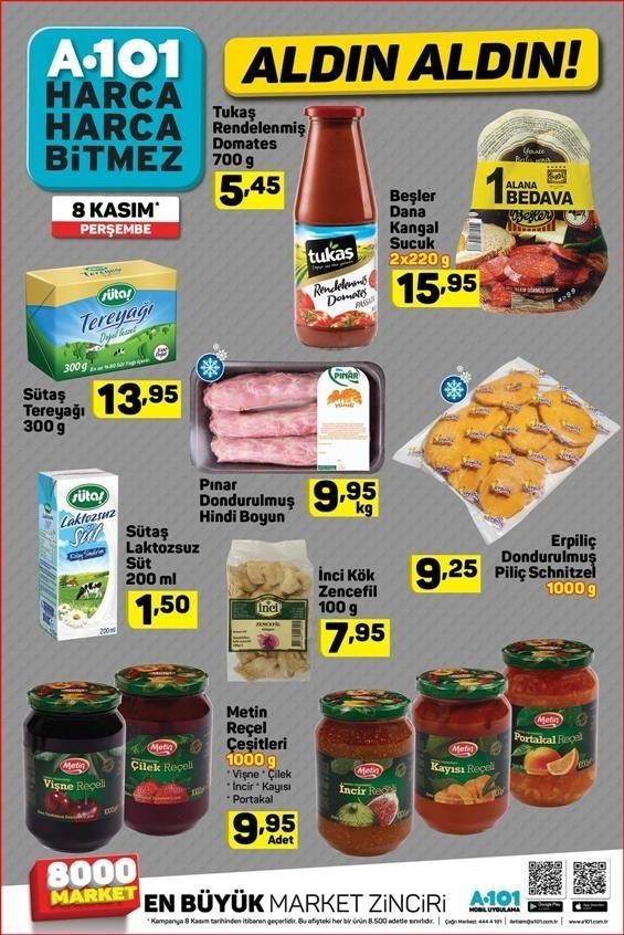 A101 20 Kasım Aktüel İndirim Kataloğu
