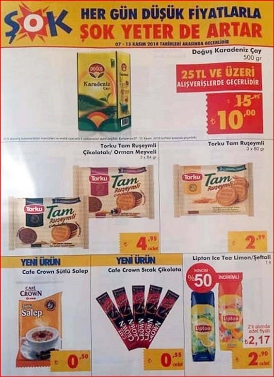 Şok Hafta Sonu Aktüel Ürünler Kataloğu