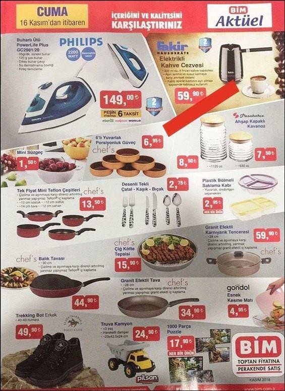 Bim Hafta Sonu Aktüel Ürünler Kataloğu
