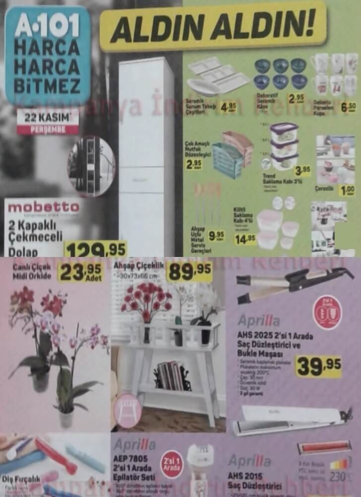 A101 Kasım  Ayı İndirimleri 