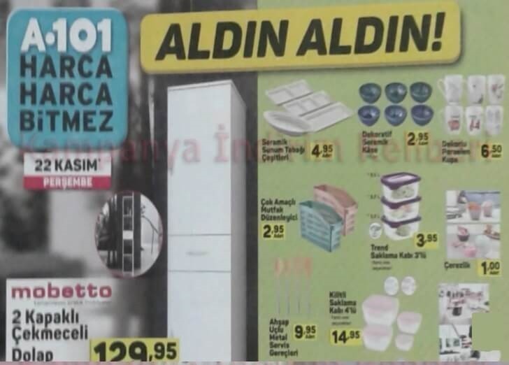 A101 Kasım  Ayı İndirimleri 