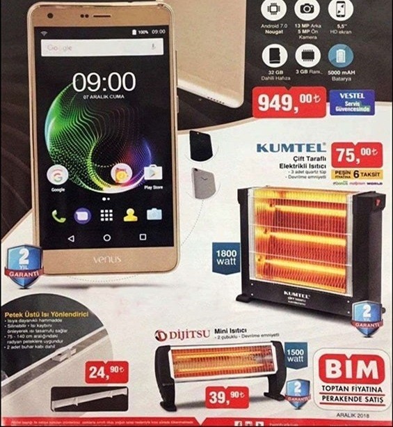 Bim 7 Aralık 2018 Aktüel Ürünler Kataloğu