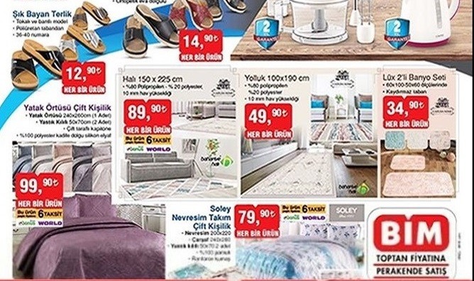 Bim Hafta Sonu İndirimleri